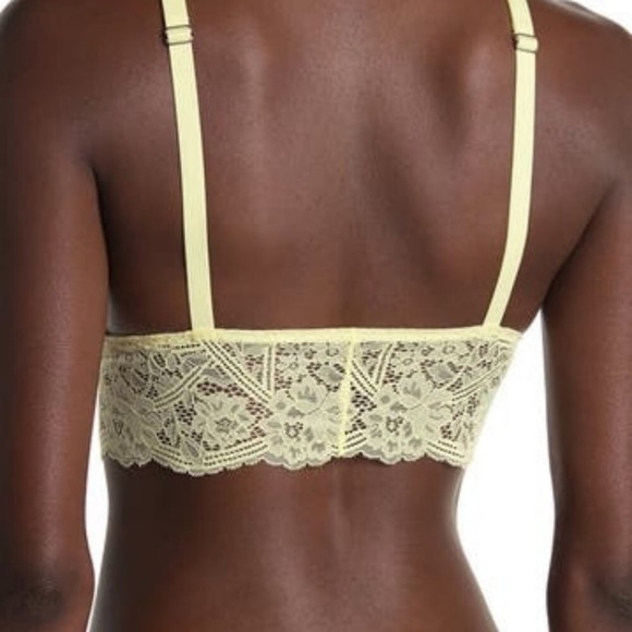 Free People bralette yellow, size small - Picture 2 of 6